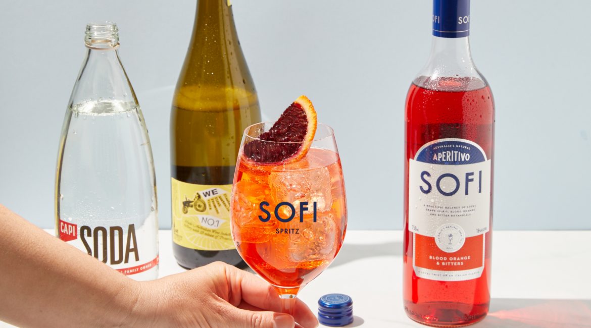 Sofi Spritz Aperitivo. Sydney PR Agency. The Buzz Group.